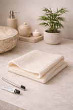 Toalla Facial Skincare 100% Bambú — 30×50 cm