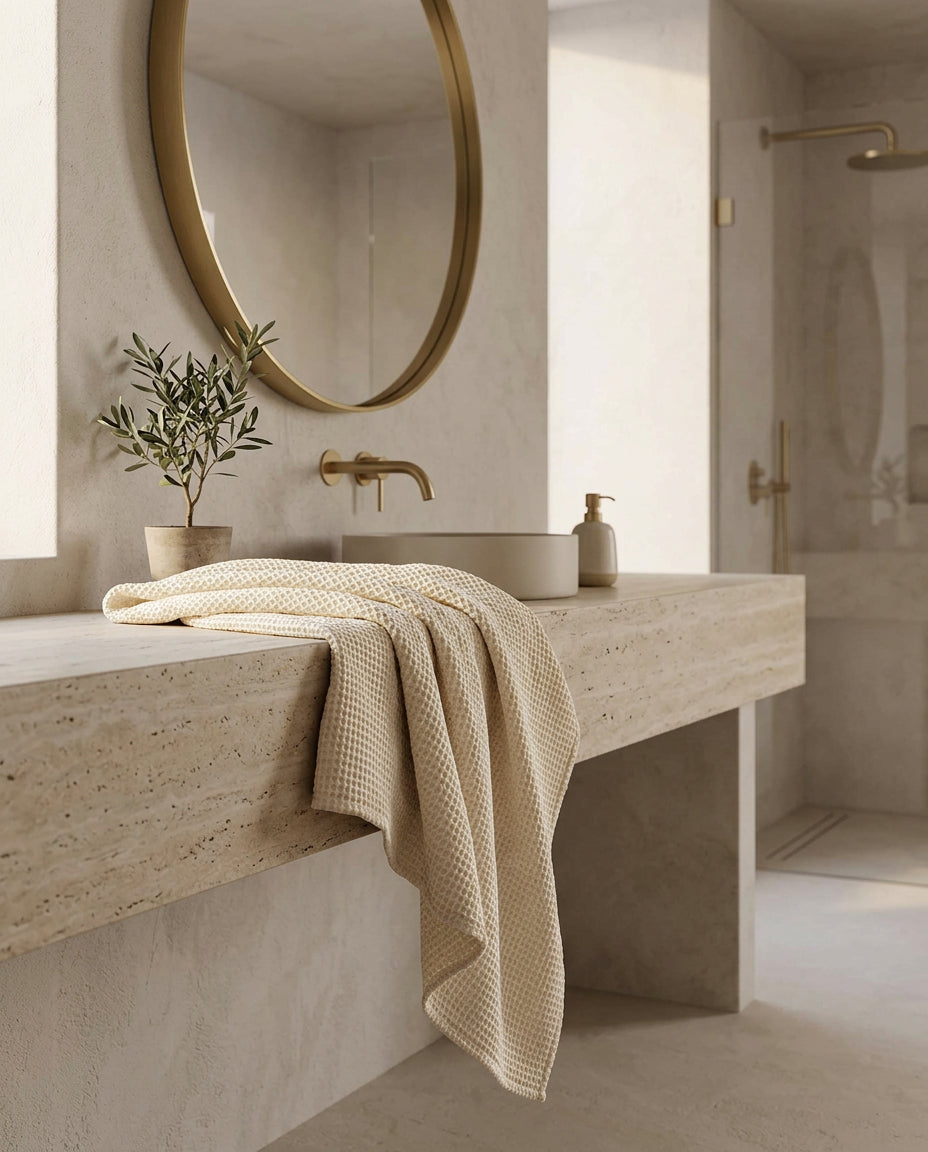 Toalla de Baño Premium 100% Bambú — 100×140 cm