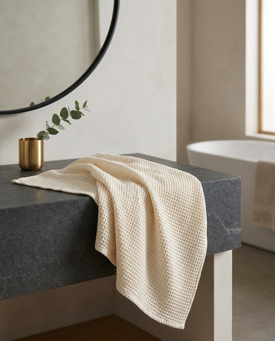 Toalla de Manos Premium 100% Bambú — 50×100 cm